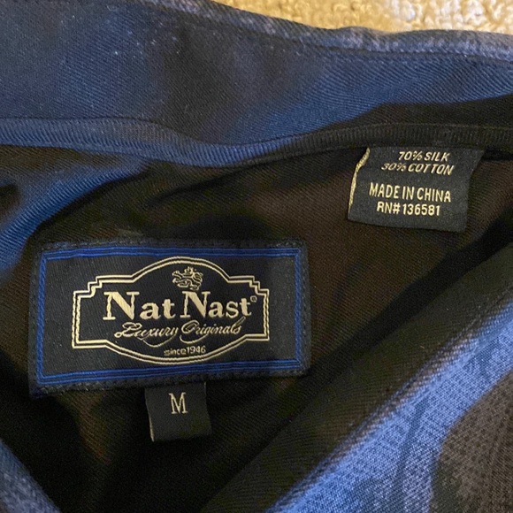 Nat Nast Black Hawaiian Button-Down Polo - Picture 3 of 6